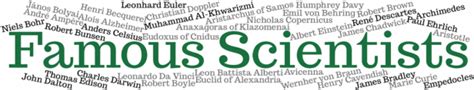 scientest|≡ 162 Famous Scientists List. A